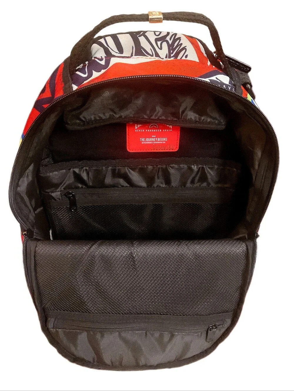 Sprayground I Don't Care DLXR Sorry We're Closed Priority Mail Backpack